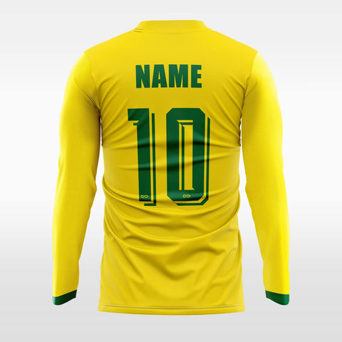 affirmative men sublimated long sleeve soccer jersey