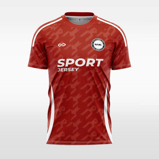 air customized mens sublimated soccer jersey