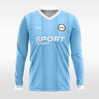 ambition customized men sublimated long sleeve soccer jersey