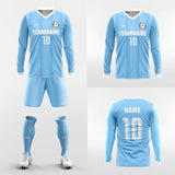 ambition men sublimated long sleeve football kit