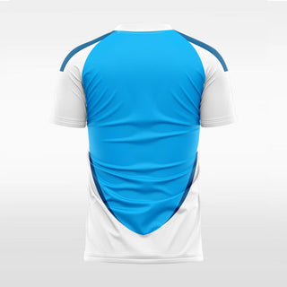 applaud custom soccer jersey blue sublimation