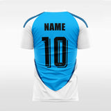 applaud custom soccer jersey for men blue