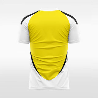 applaud custom soccer jersey yellow sublimation