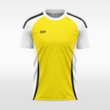 applaud custom soccer jersey yellow