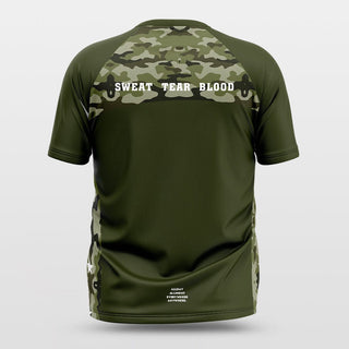 Camo Jersey Dark Green