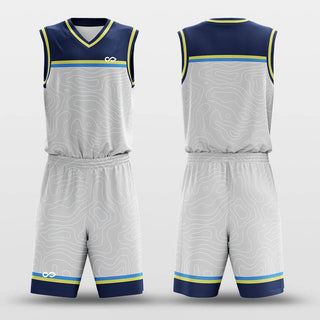 ashen custom youth basketball jersey