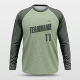 Basic Green - Customized Baggy Long Sleeve Shooting Jersey