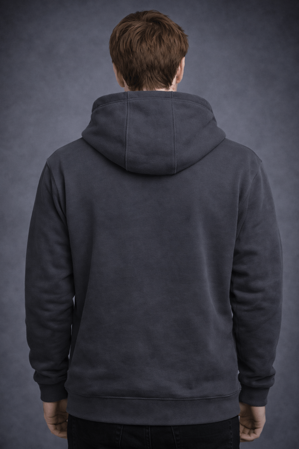 外采 Basics 300g blended milk silk hooded zip-up sweatshirt