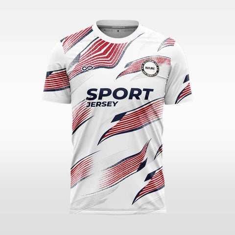 bay customized men sublimated soccer jersey