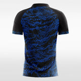 black and blue kids jersey