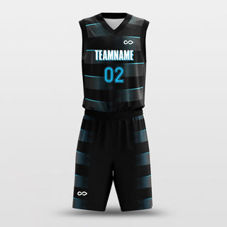 black basketball jersey