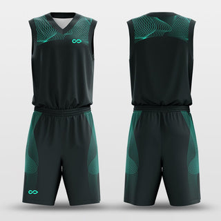 Classic Grid - Customized Basketball Jersey Design for Team