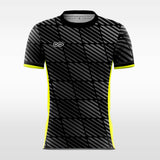 black block sublimated soccer jersey