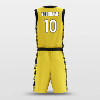 black custom basketball jersey set