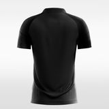 black custom short jersey