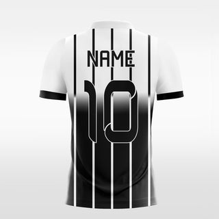 black custom soccer jerseys