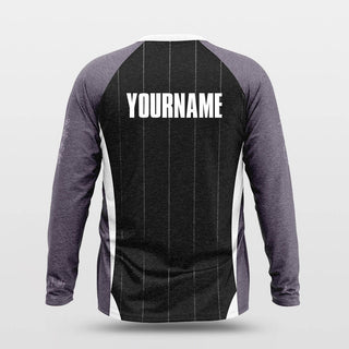 black long sleeve jersey