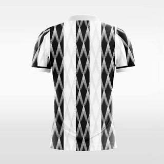 black memories short soccer jersey