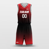 Gradual Flame - Customized Basketball Jersey Design