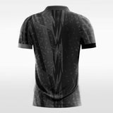 black short custom soccer jerseys