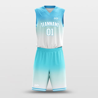 Ocean Blue - Customized Basketball Jersey Design for Team