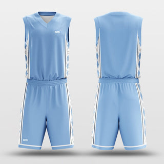 blue basketball jerseys design