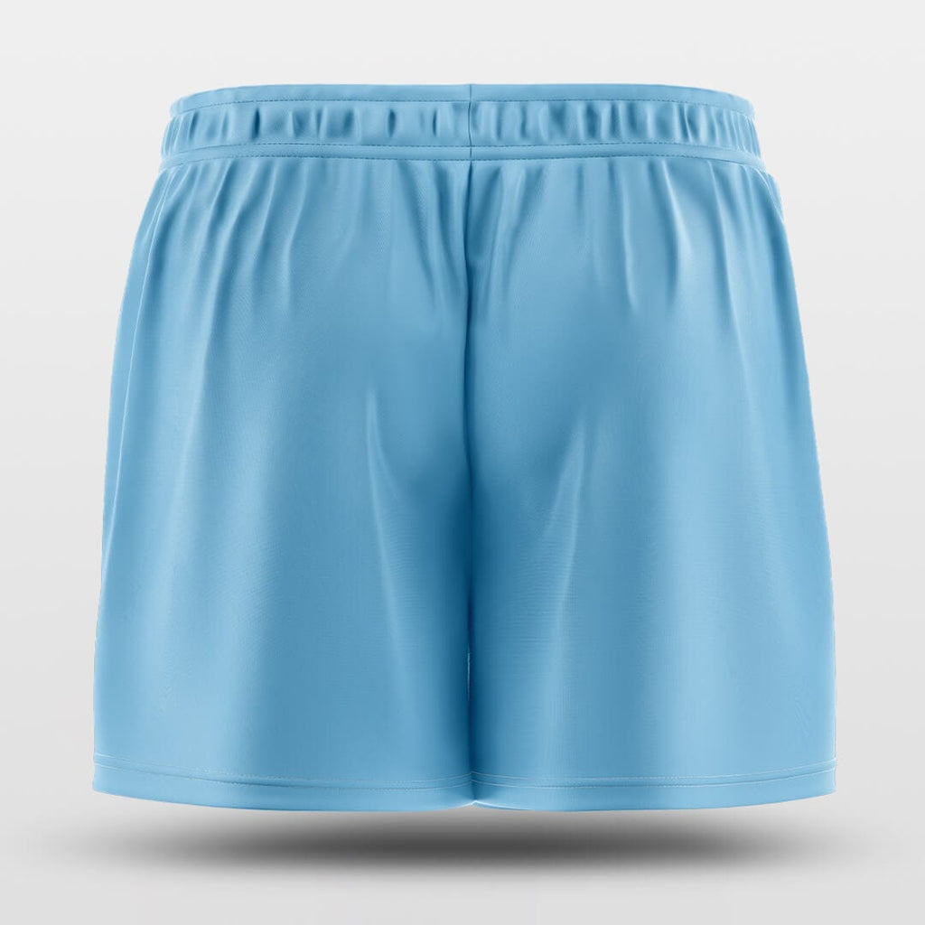 blue basketball shorts