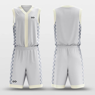 blue custom basketball jersey kit