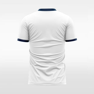 blue custom soccer jersey for men sublimation