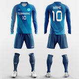 Future Lines - Custom Club Soccer Uniforms Long Sleeve Sublimated