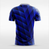 blue gradient soccer jersey