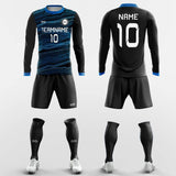 Future Lines - Custom Club Soccer Uniforms Long Sleeve Sublimated