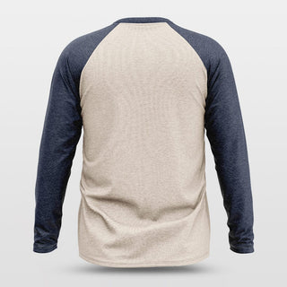 blue long sleeve jersey