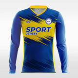 Warm Light - Customized Men's Sublimated Long Sleeve Soccer Jersey