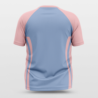 blue short sleeve jersey 