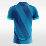 blue short sleeve sportts wear