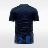   blue sublimated soccer jersey