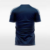  blue sublimated soccer jersey