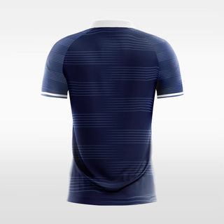  blue sublimated soccer jersey