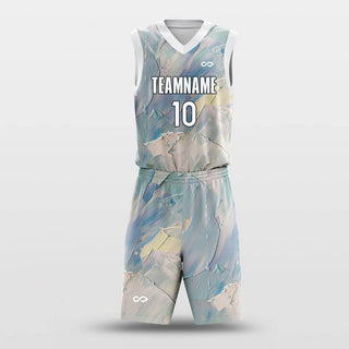 brilliant custom sublimated basketball jersey