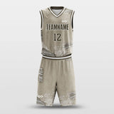 Broken Hole2 - Customized Basketball Jersey Set Design BK160111S