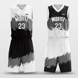 brushes custom basketball jersey set