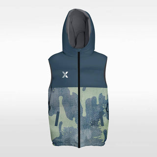 camouflage customized sublimated winter vest