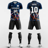 Camouflage Line - Custom Soccer Jerseys Kit Sublimated for Team