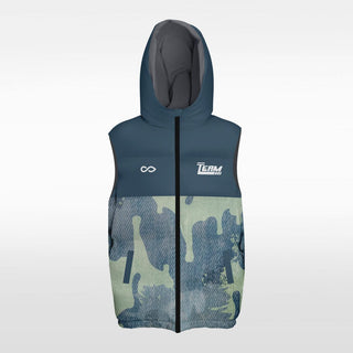 camouflage winter vest