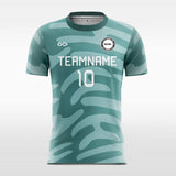 Camouflage soccer jersey