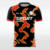 cell custom short soccer jersey