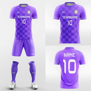 check board soccer jersey kit