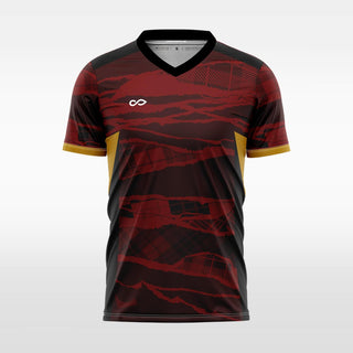 chorus custom soccer jersey for men red