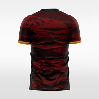 chorus red soccer jersey for men sublimation